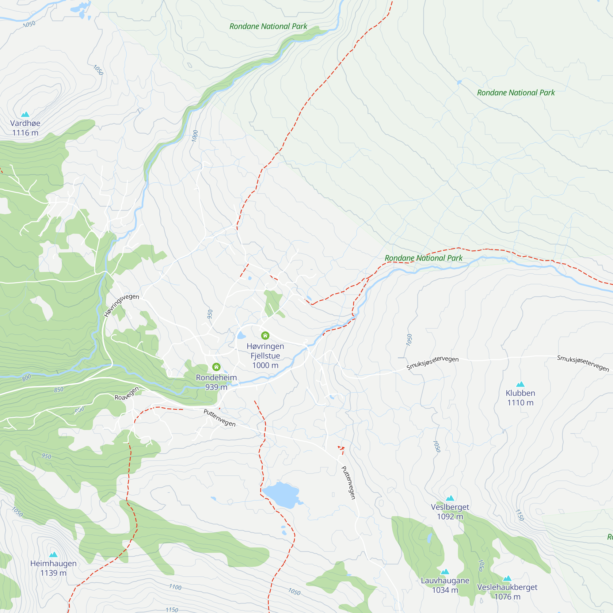 Brekkeseter map