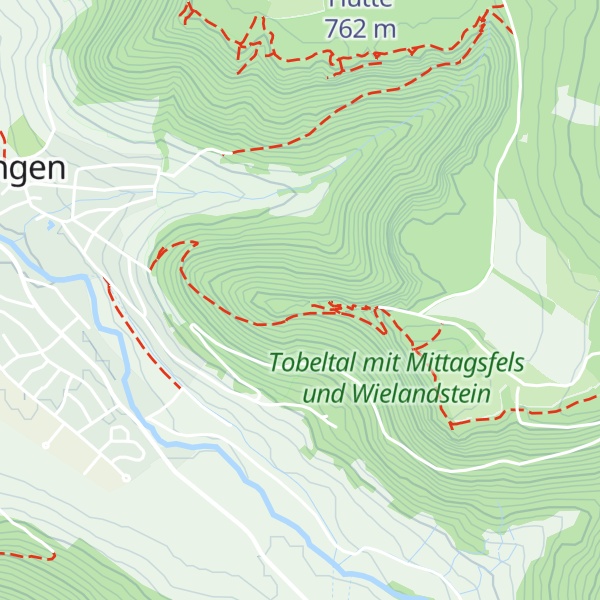 Map of Kleiner Wielandstein