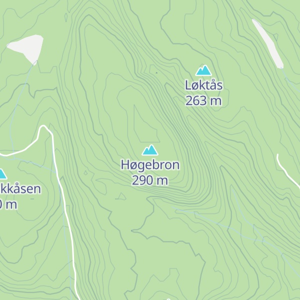 Map of Høgebron