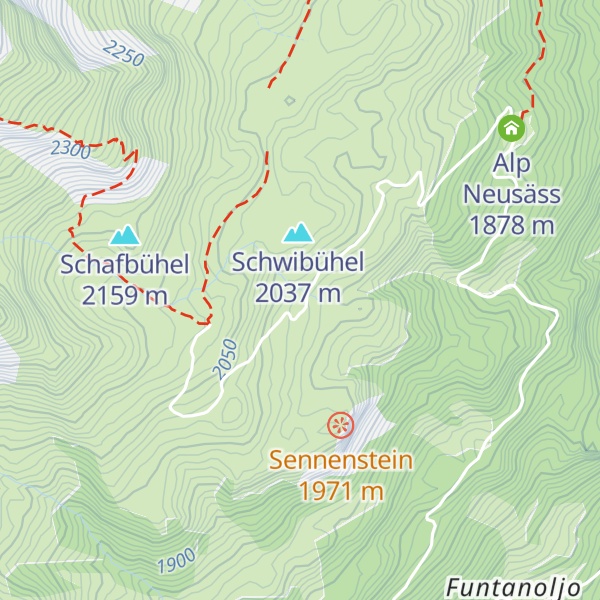 Map of Alp Altsäss