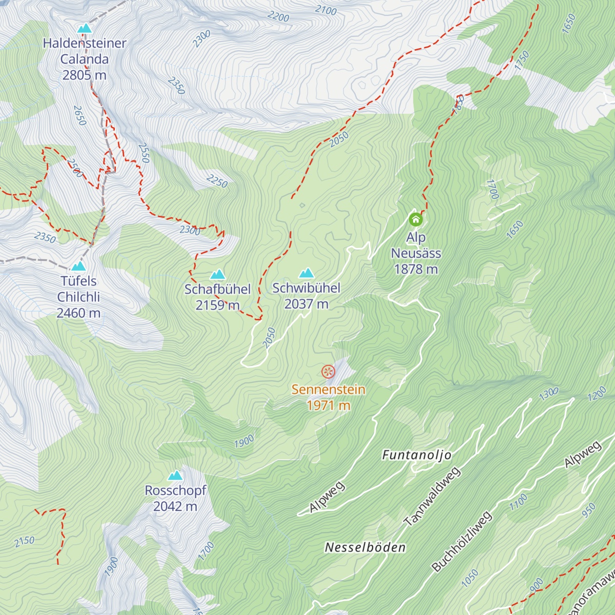Alp Altsäss map