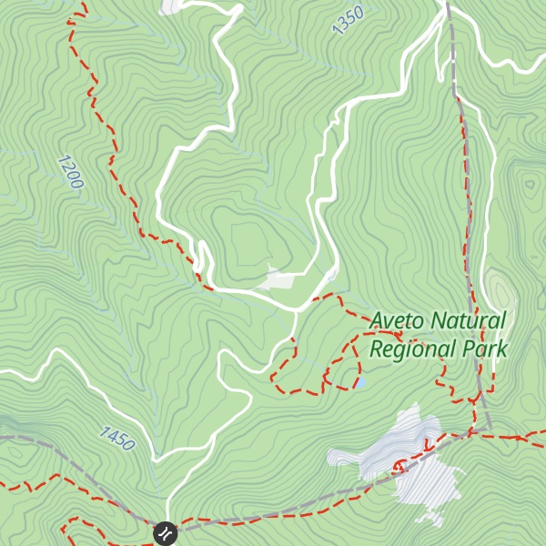 Map of Rifugio Casermette del Penna
