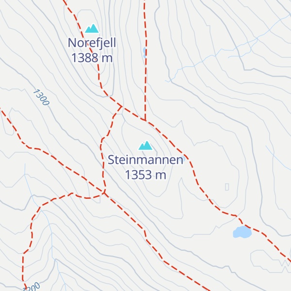 Map of Steinmannen