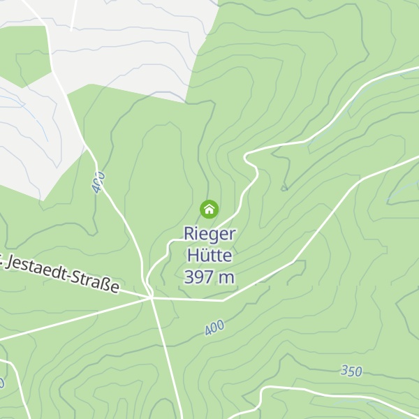 Map of Rieger Hütte