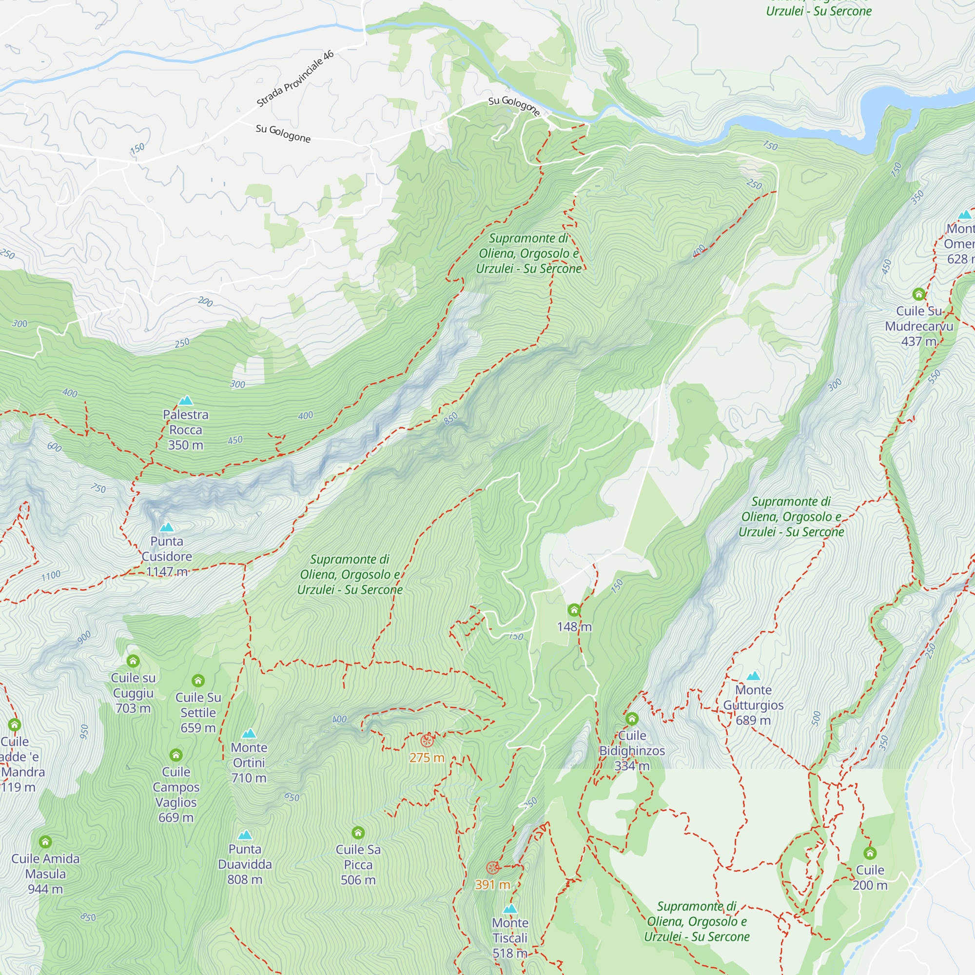 Cuile Marghine Ruju map