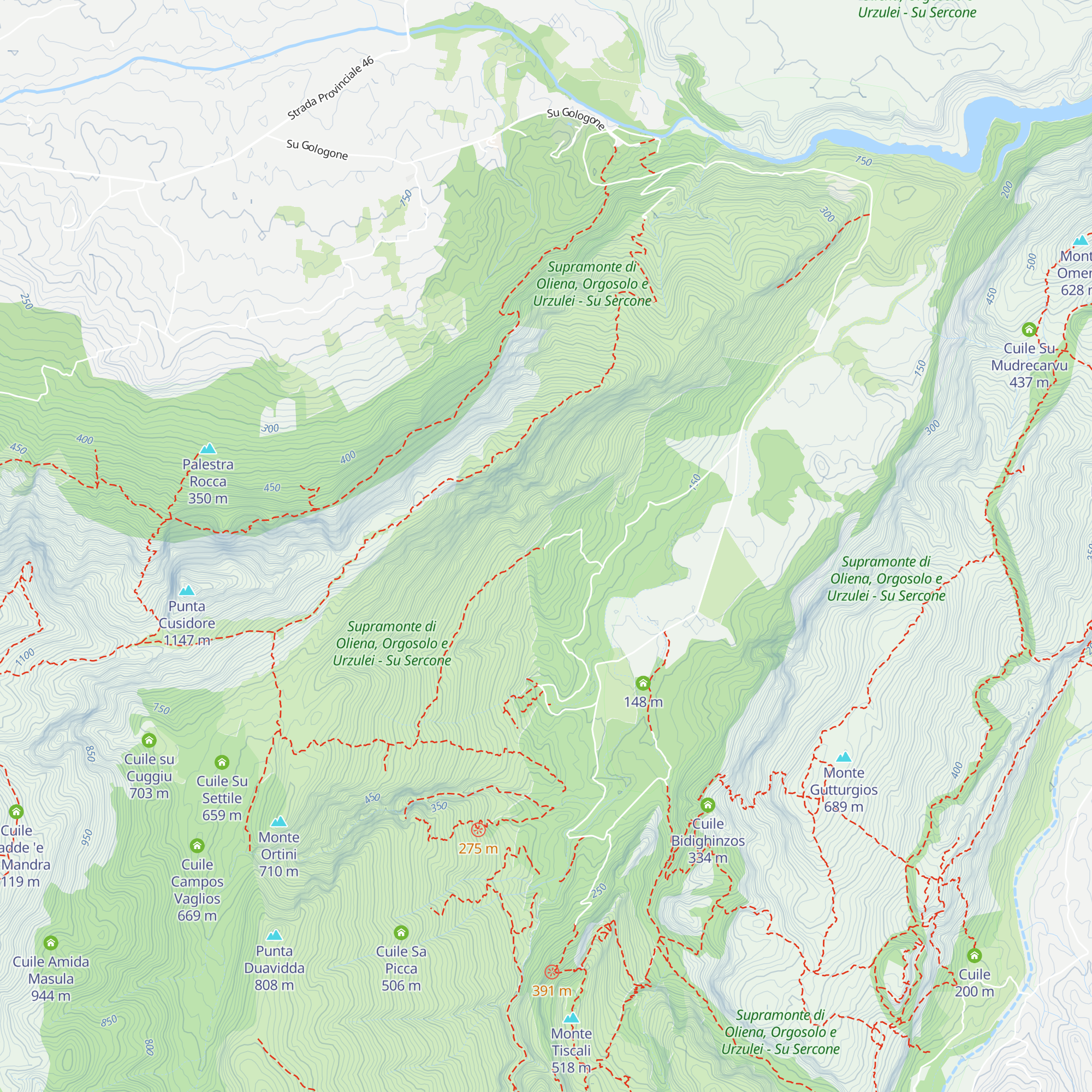 Cuile Marghine Ruju map