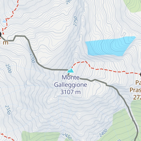 Map of Monte Galleggione