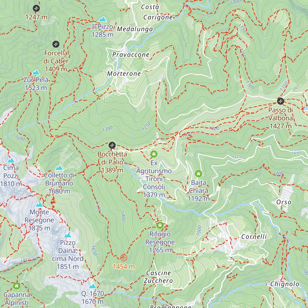 Ex Agriturismo Tironi Consoli map