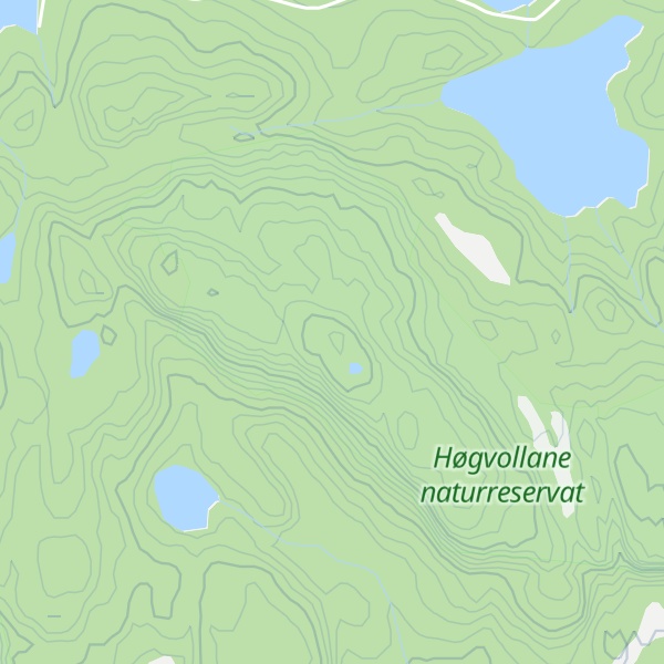 Map of Mjølkeås
