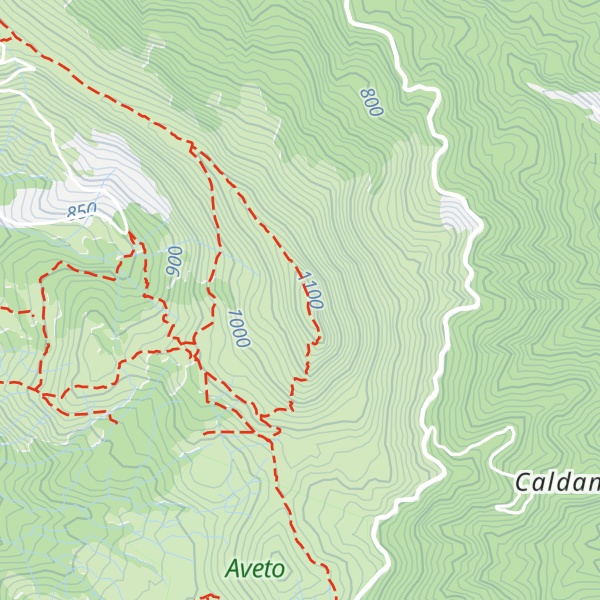 Map of Monte Chiappozzo