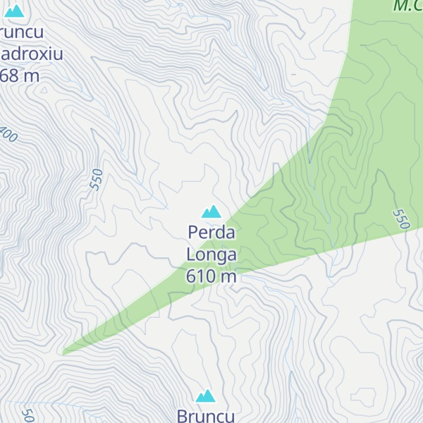Map of Perda Longa