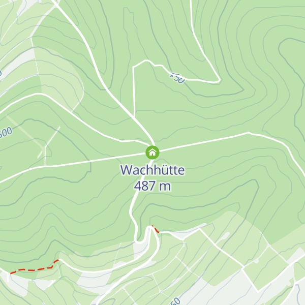 Map of Wachhütte