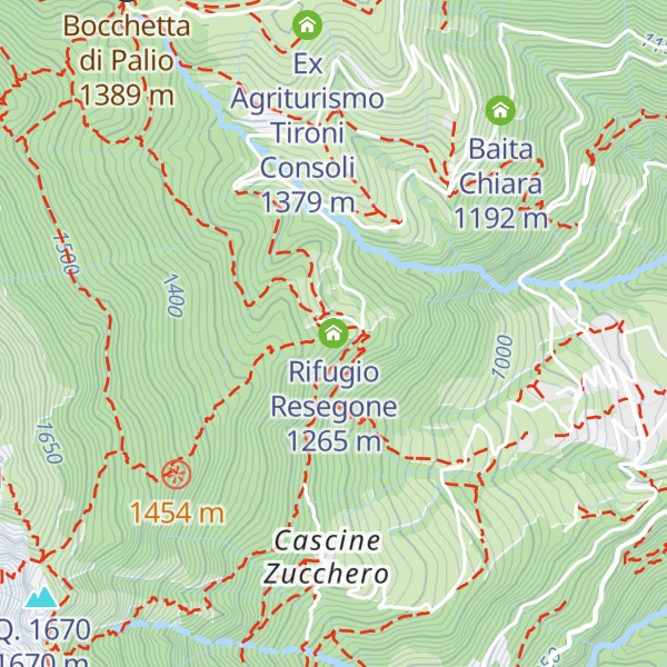 Map of Rifugio Resegone