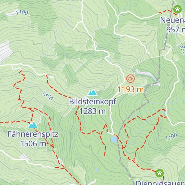 Map of Bildsteinkopf