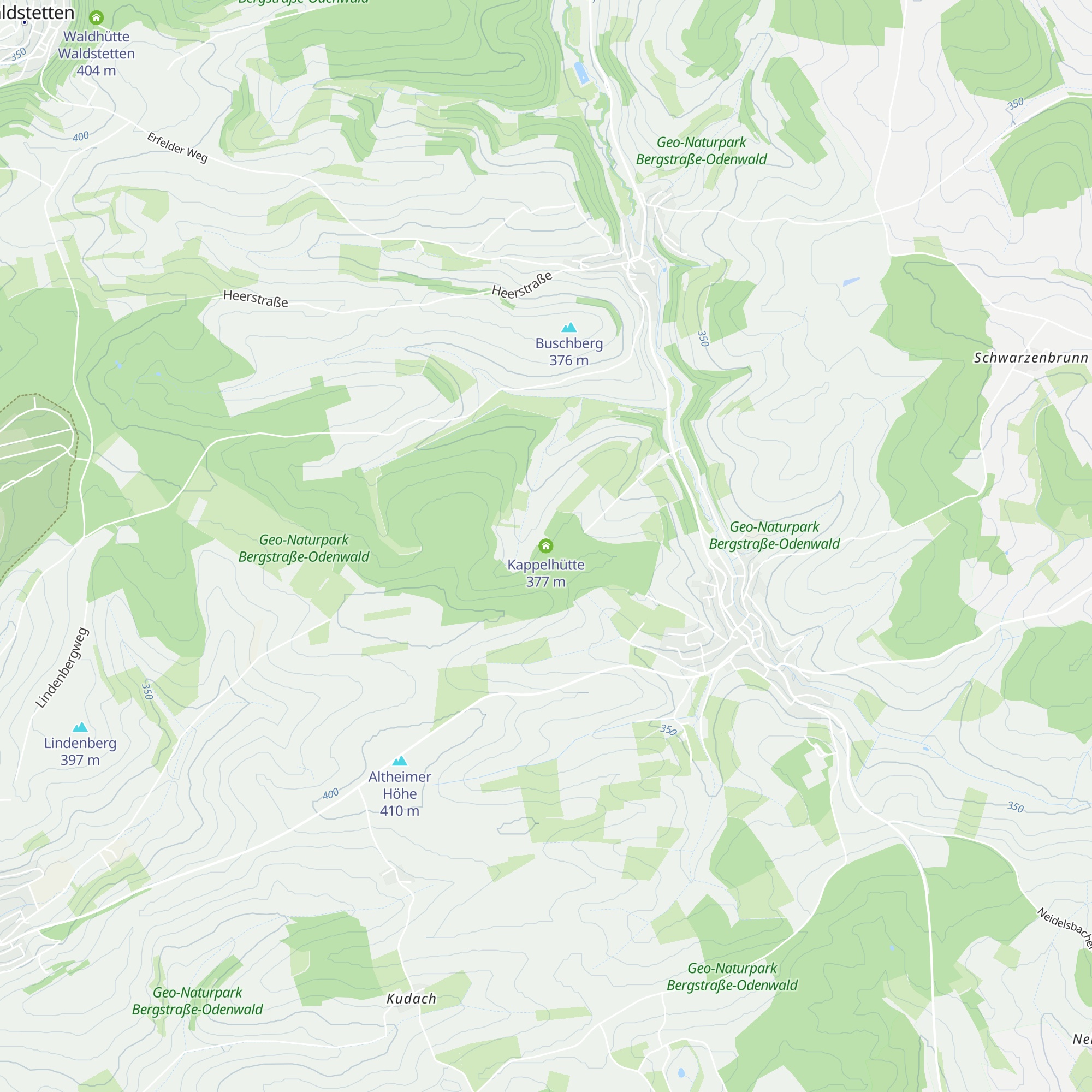 Kappelhütte map