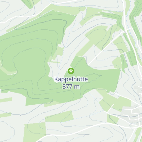 Map of Kappelhütte