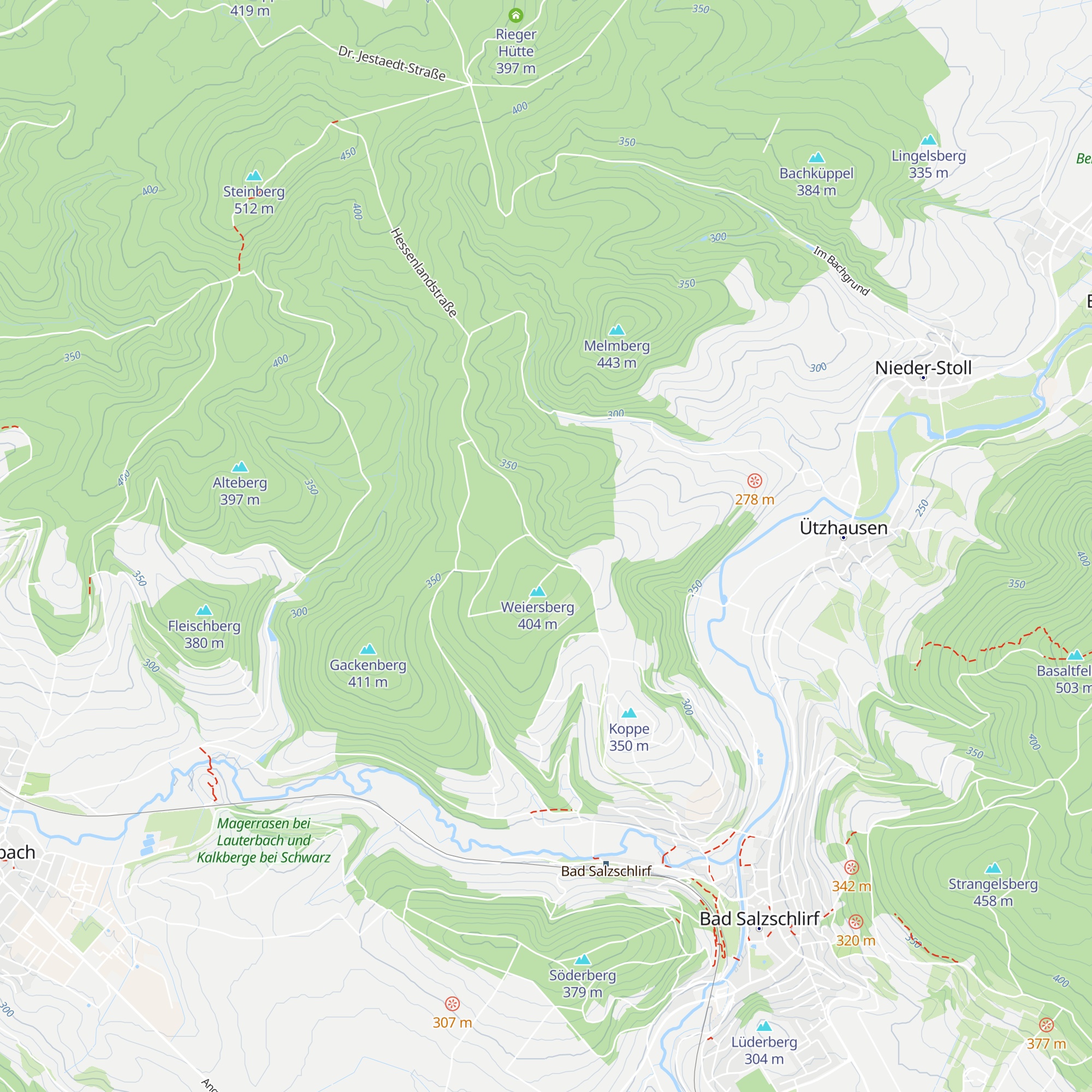 Mooshütte map