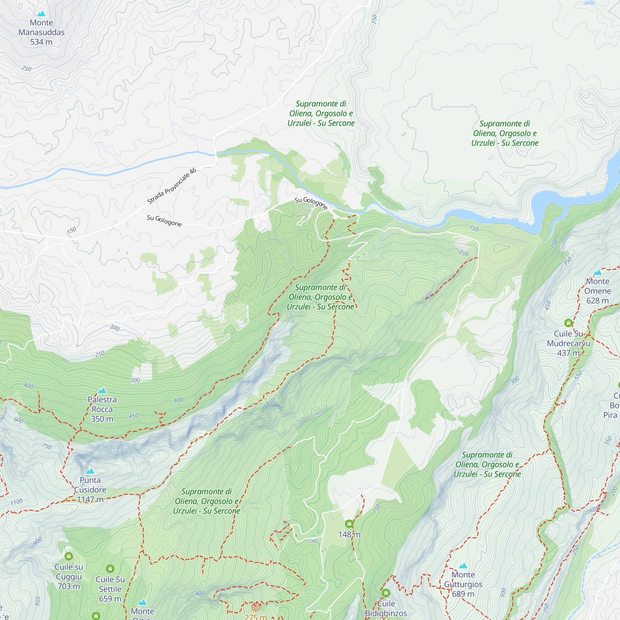 Cuile Su Humbenteddu map