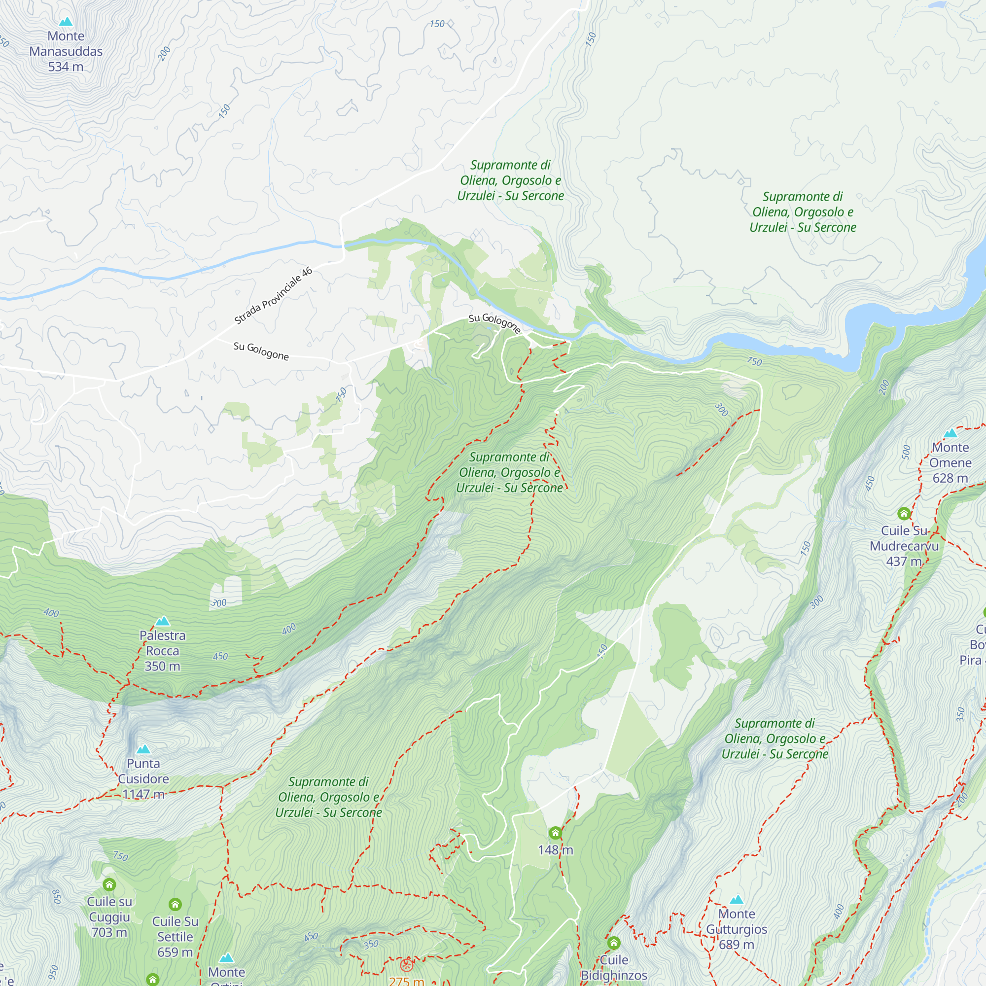 Cuile Su Humbenteddu map