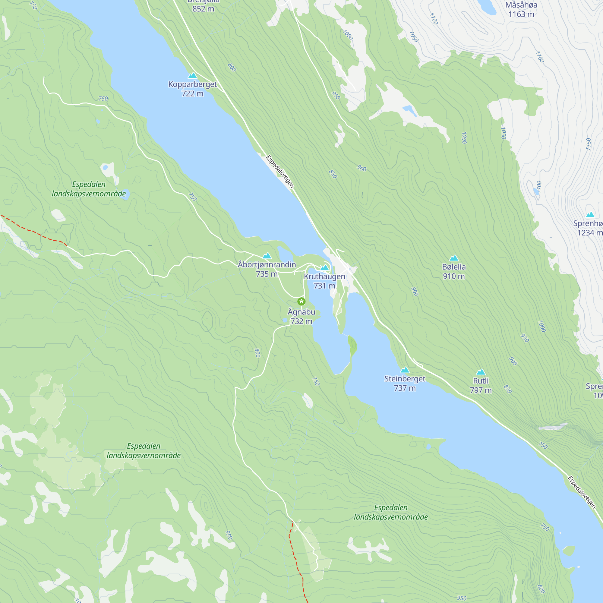 Ågnabu map