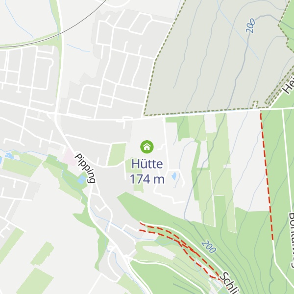 Map of Hütte
