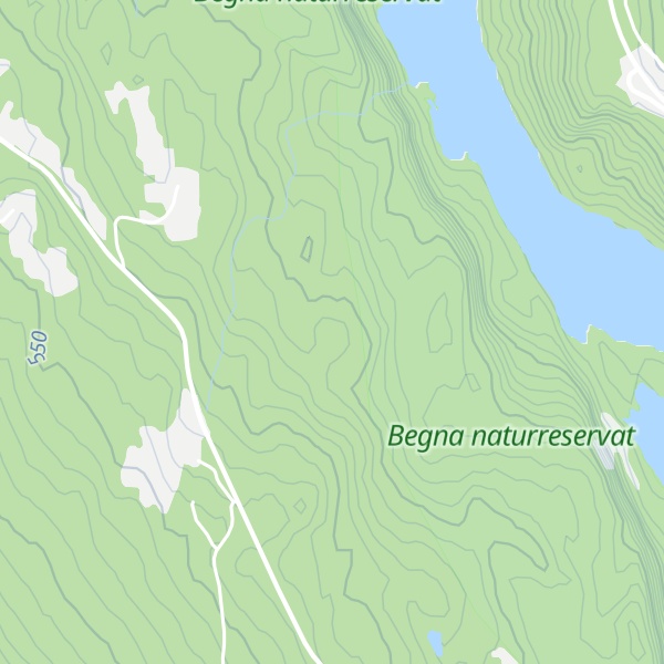 Map of Høvsrenna