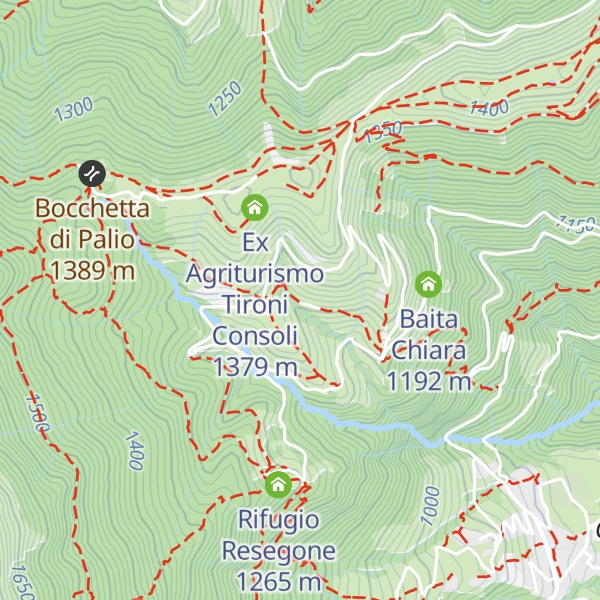 Map of Rifugio del Grande Faggio
