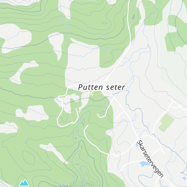 Map of Putten Seter