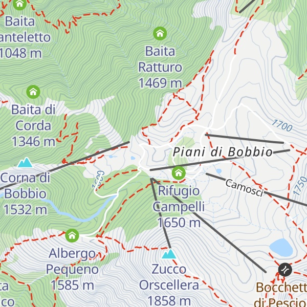 Map of Rifugio Ratti-Cassin