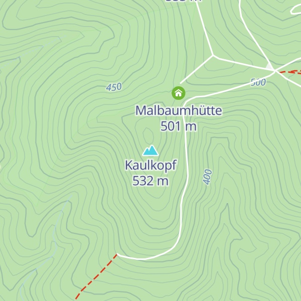 Map of Kaulkopf