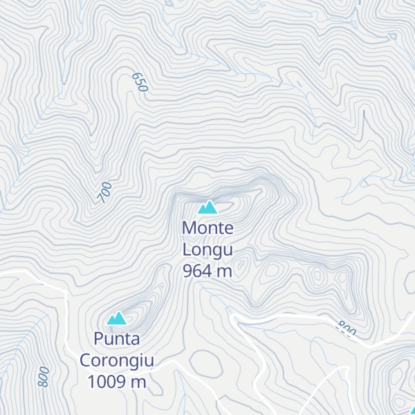 Map of Monte Longu