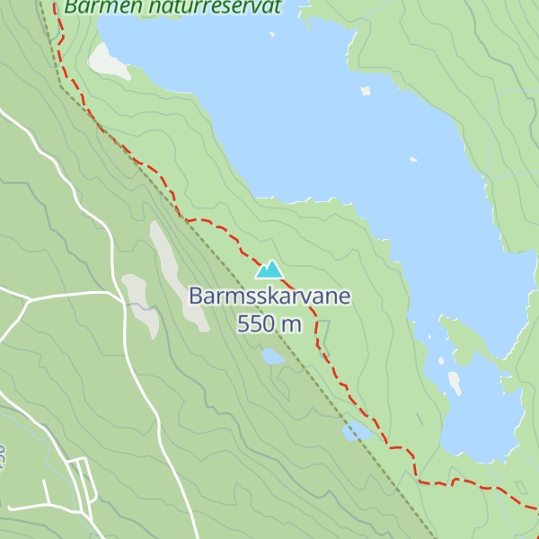Map of Barmsskarvane