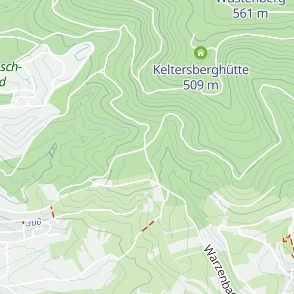 Map of Schutzhütte in der Ruit