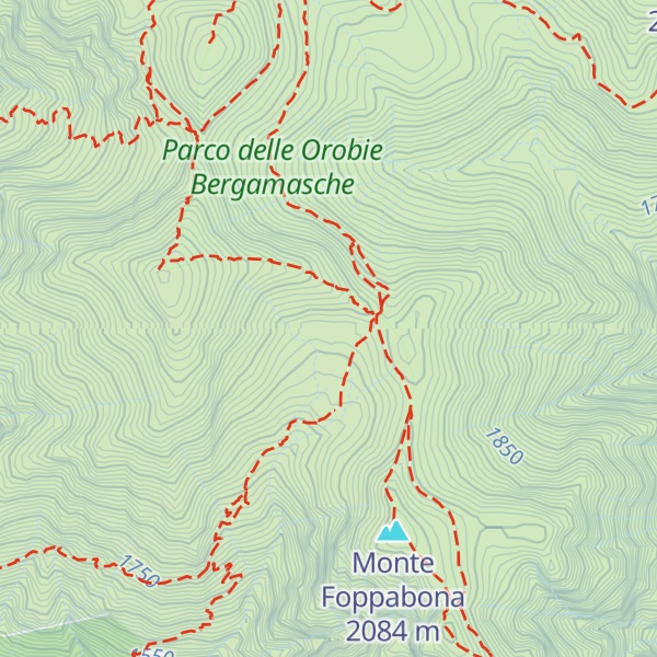 Map of Baita di Foppabona