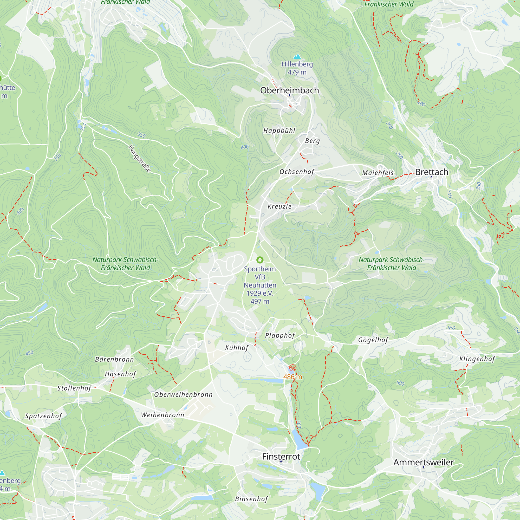 Sportheim VfB Neuhütten 1929 e.V. map