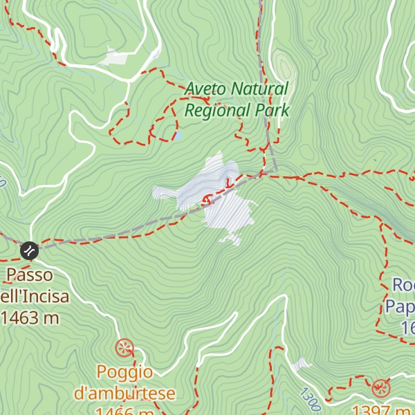 Map of Monte Penna