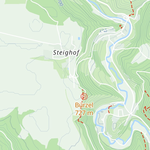 Map of Klammenkreuzhütte