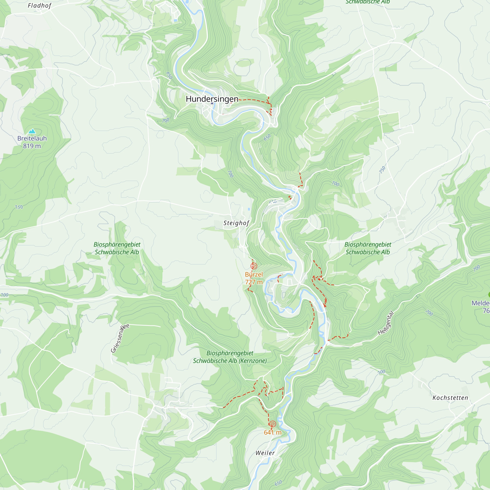 Klammenkreuzhütte map