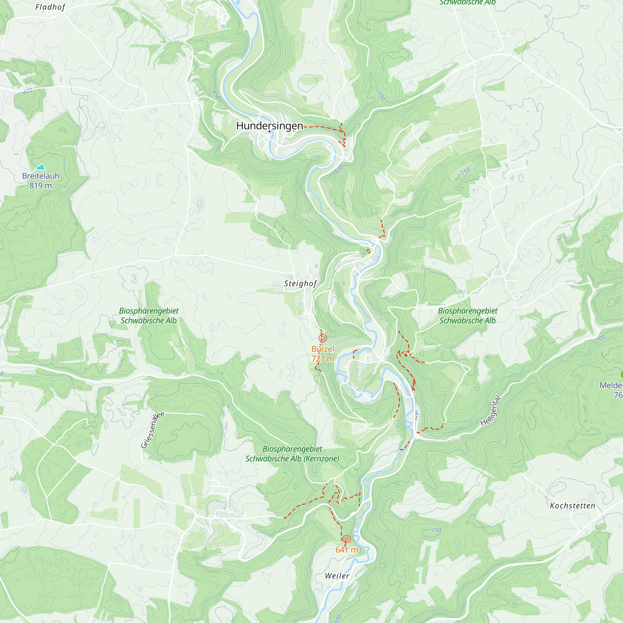 Klammenkreuzhütte map