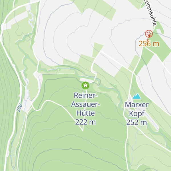 Map of Reiner-Assauer-Hütte