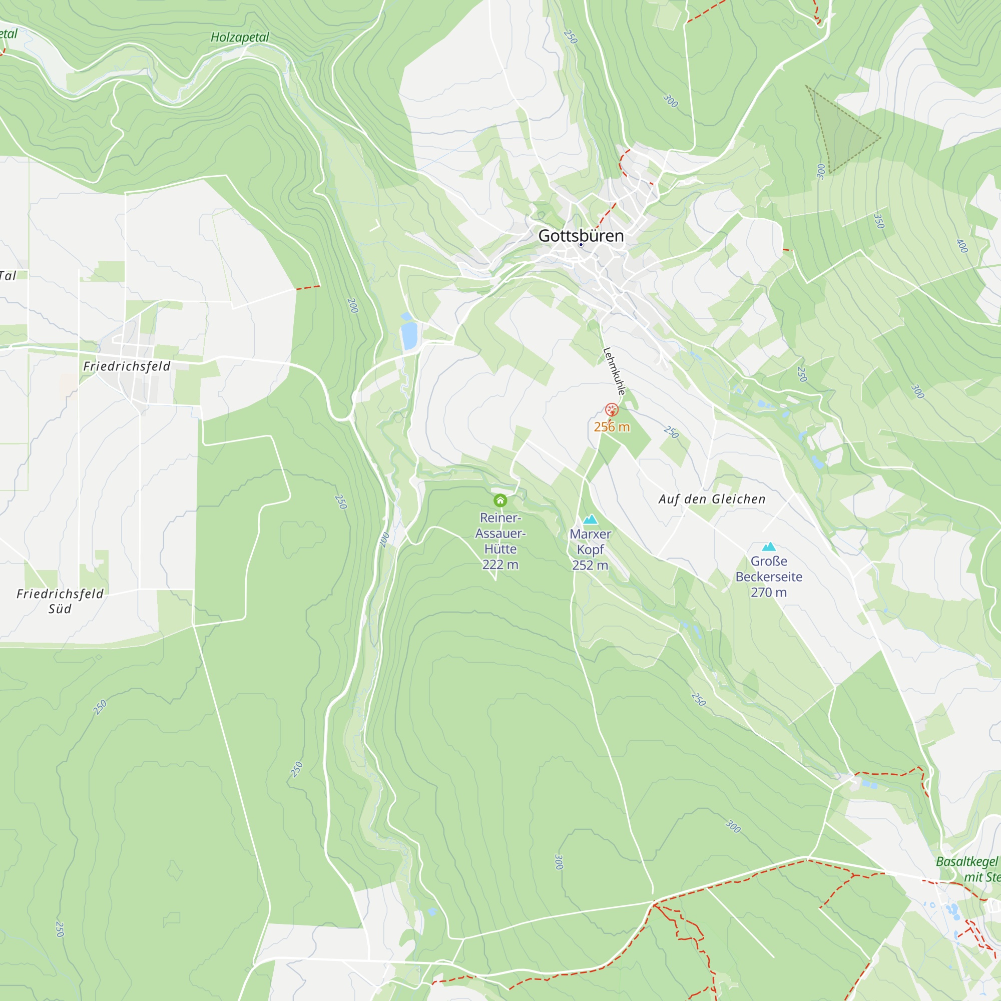 Reiner-Assauer-Hütte map