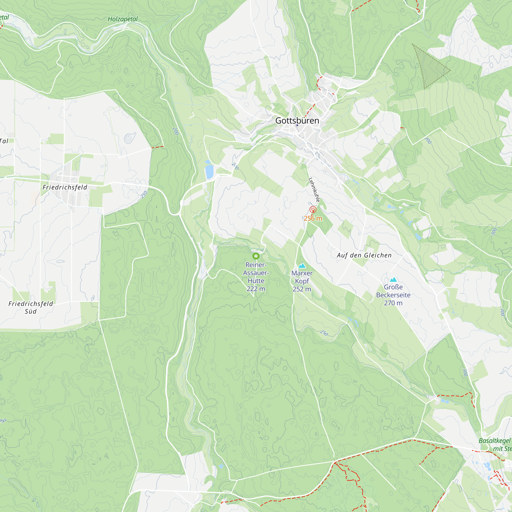 Reiner-Assauer-Hütte map