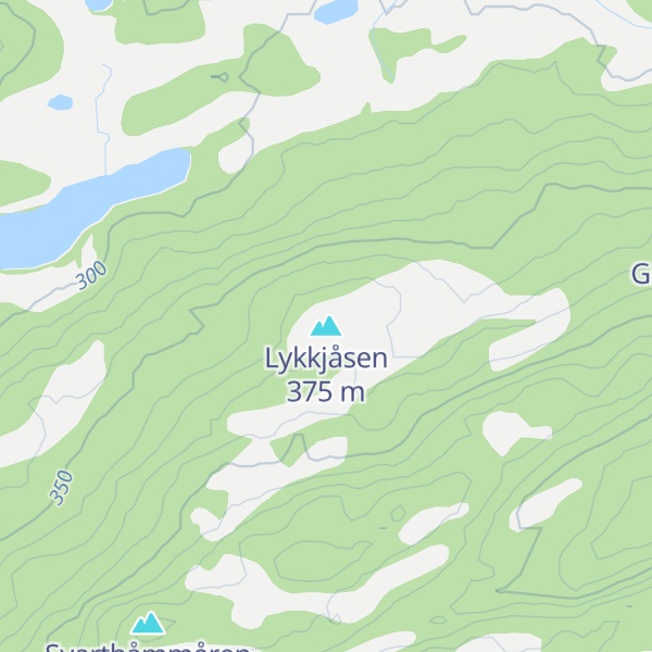 Map of Lykkjåsen