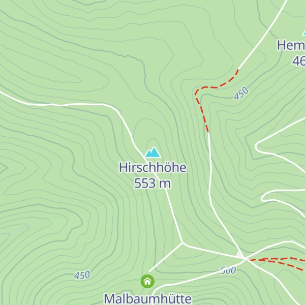 Map of Hirschhöhe