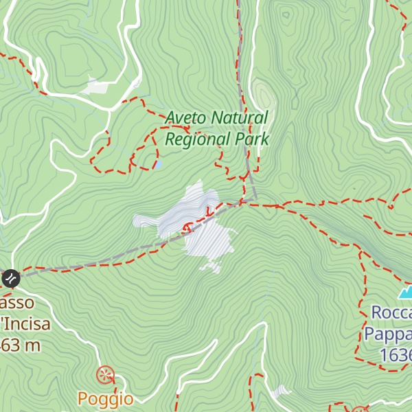 Map of Pennino