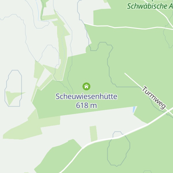 Map of Scheuwiesenhütte