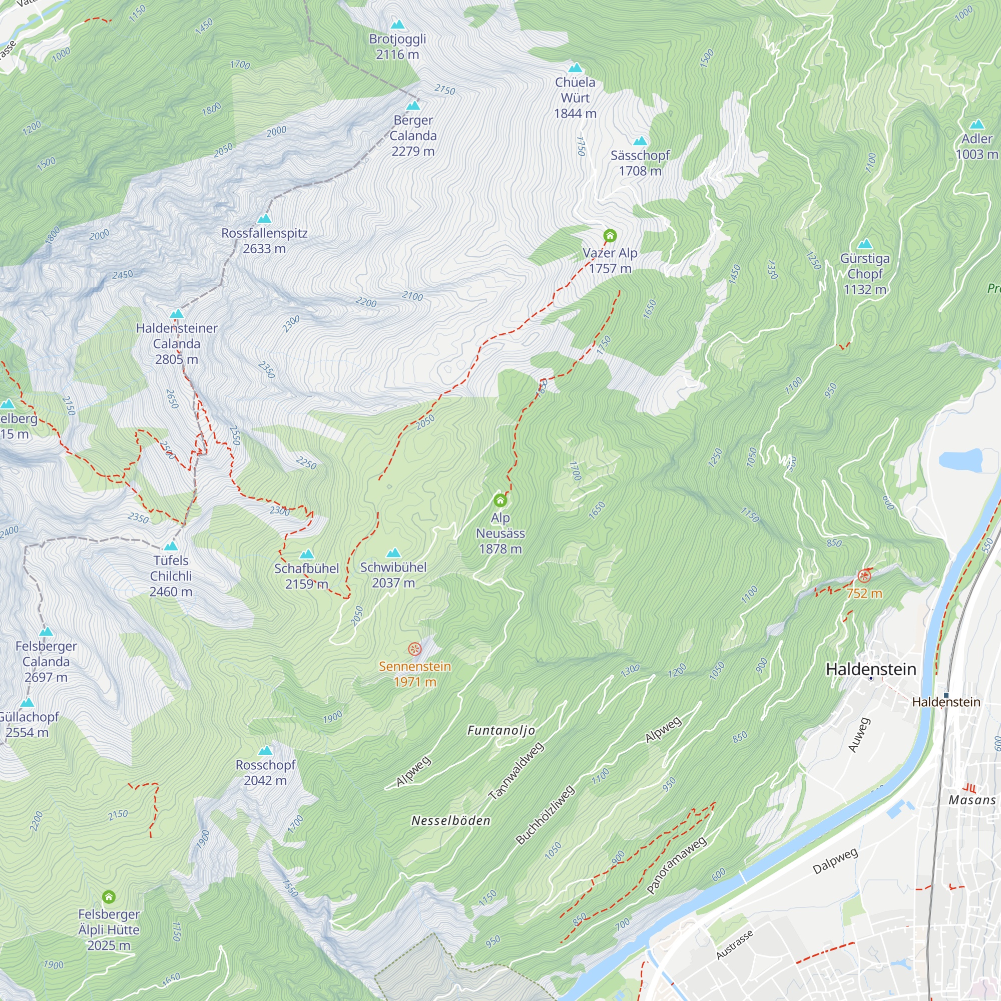 Alp Neusäss map