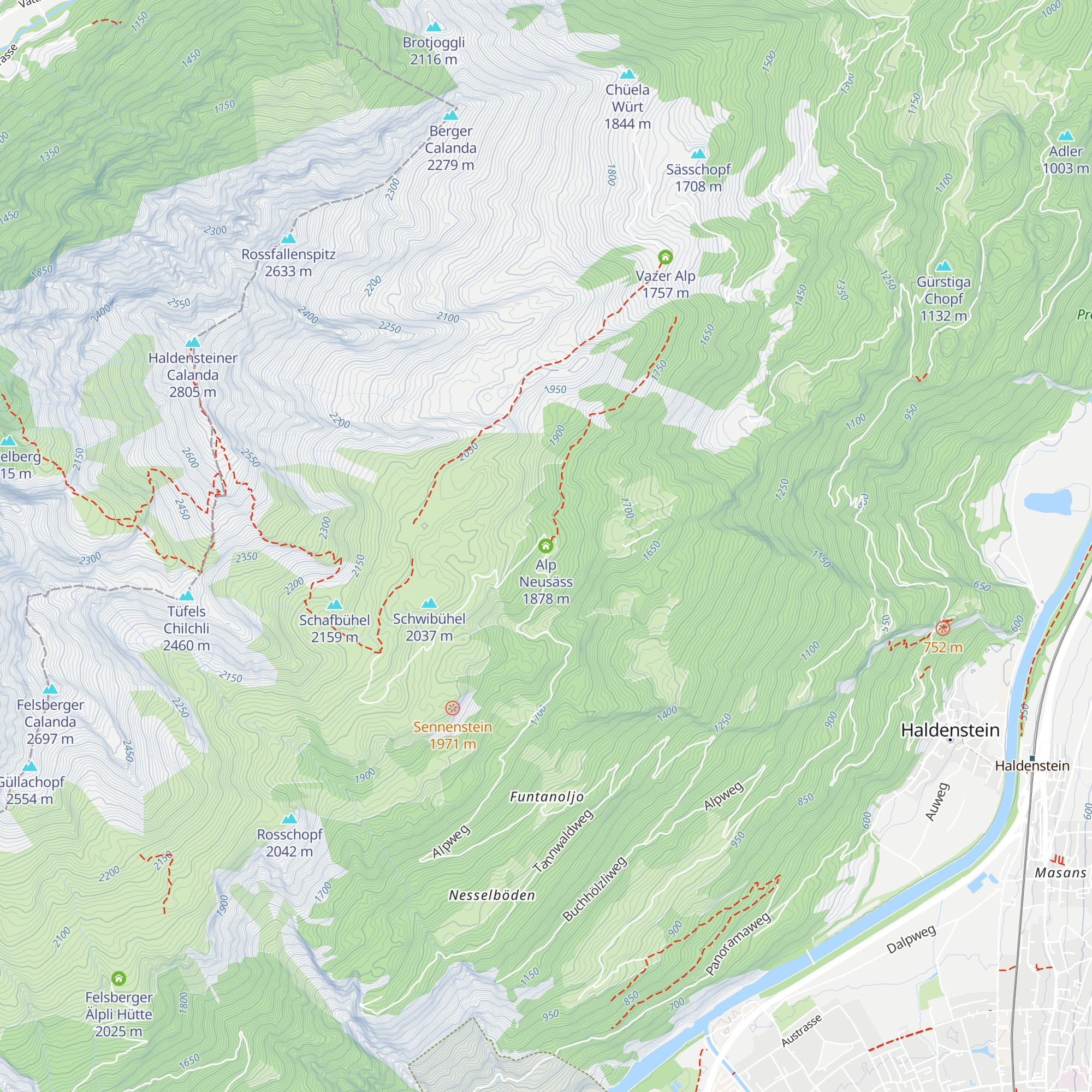 Alp Neusäss map