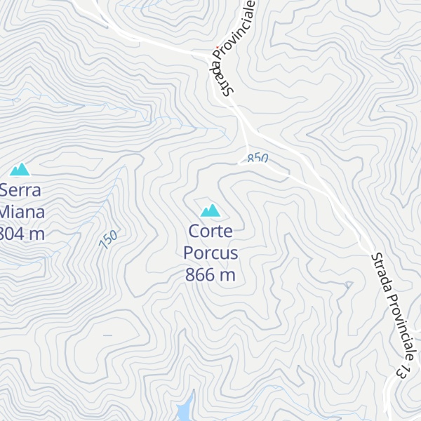 Map of Corte Porcus