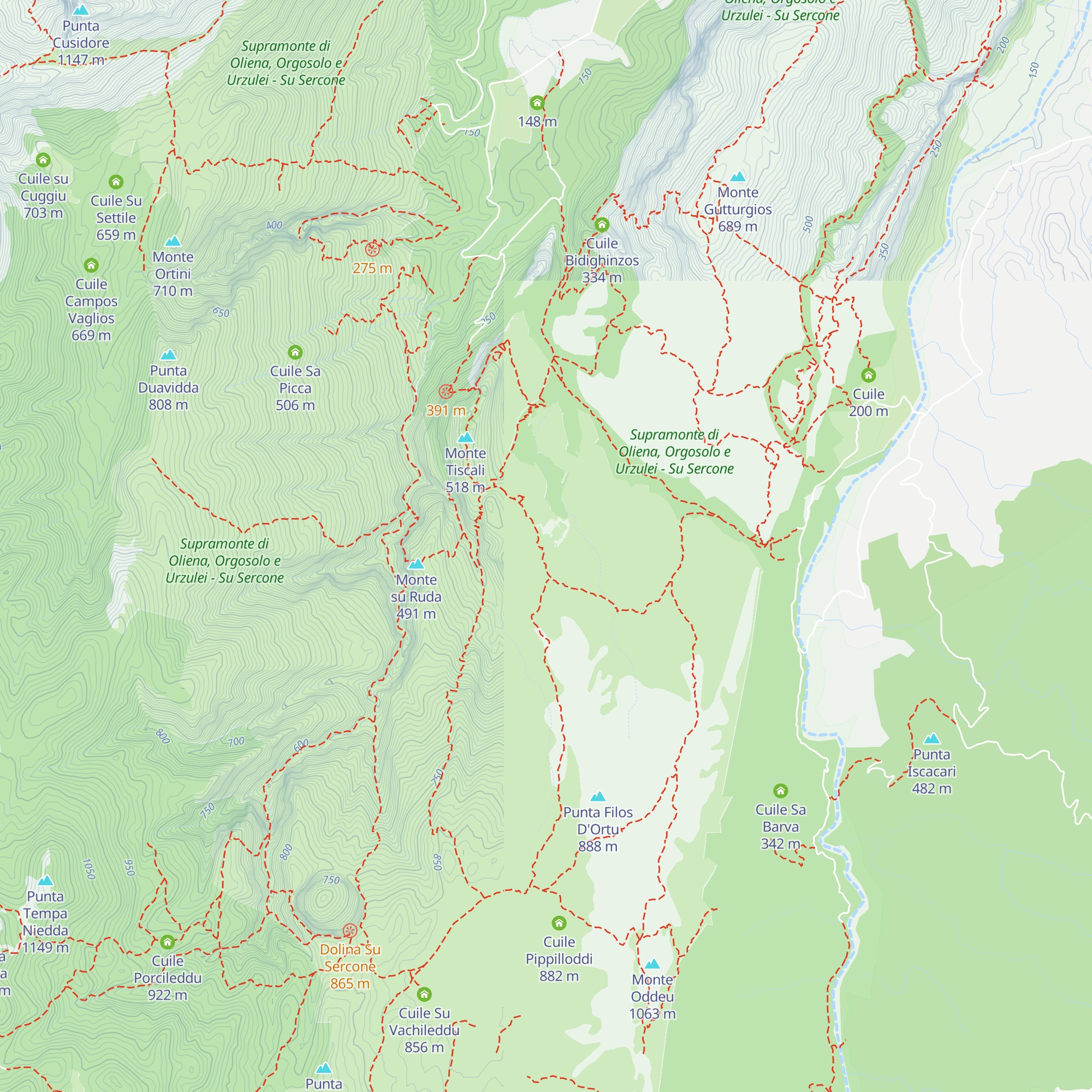 Cuile Eranu map